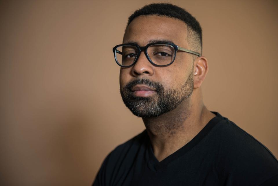 A portrait of a man.