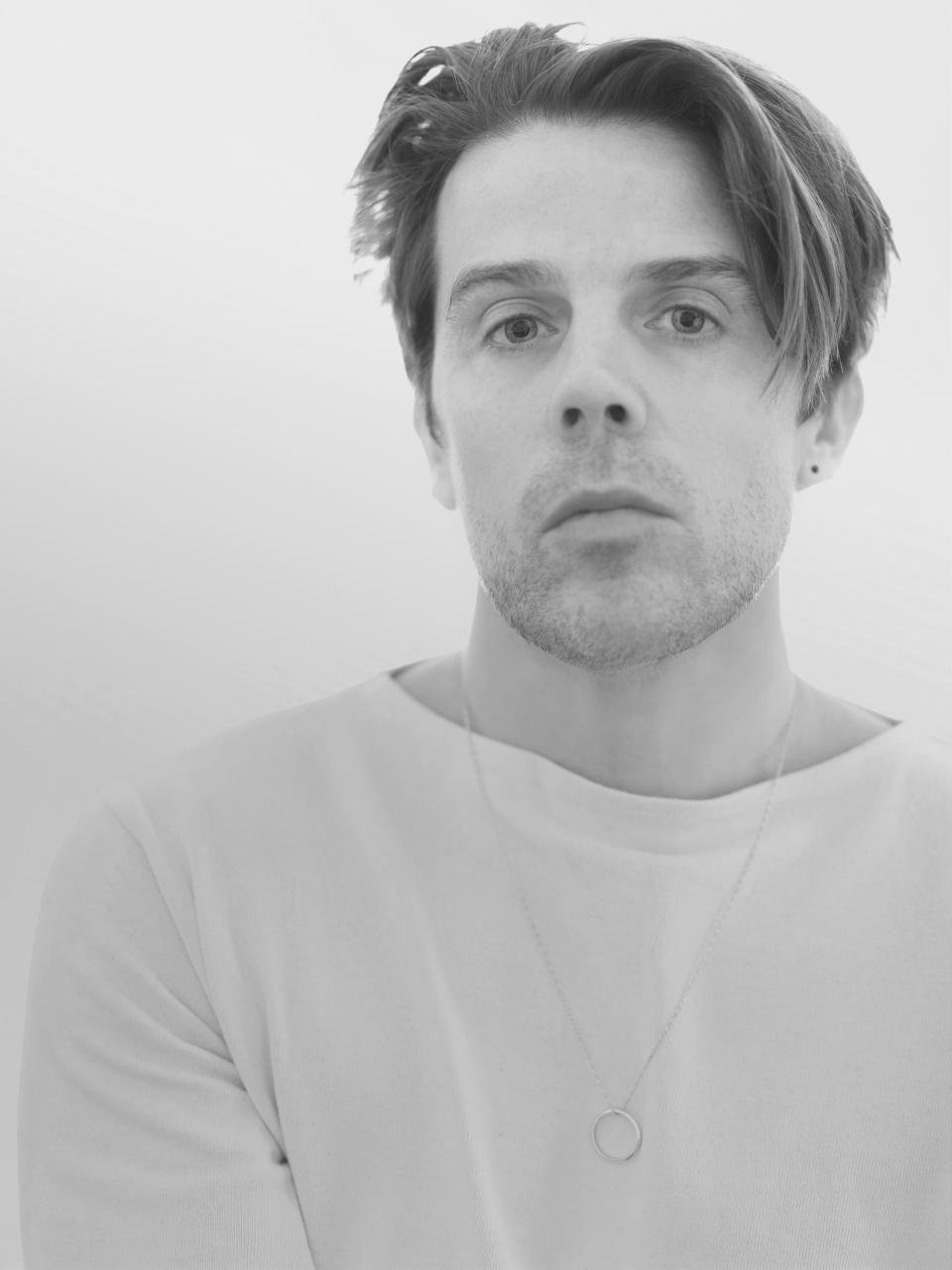 A man posing.