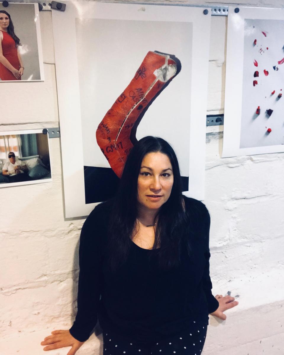 A portrait of a woman