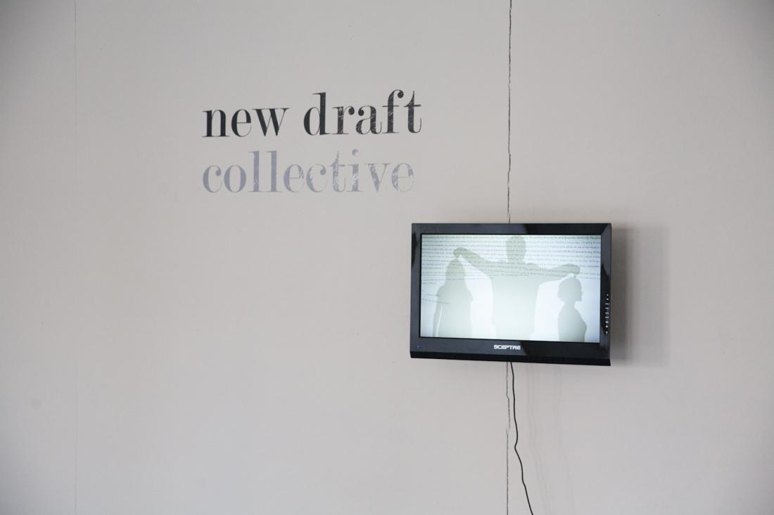 New Draft Collective installation, LMCC Swing Space New Draft Collective installation, LMCC Swing Space
