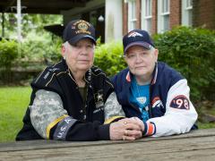 Jess T. Dugan, Hank, 76, and Samm, 67, North Little Rock, AR, 2015.