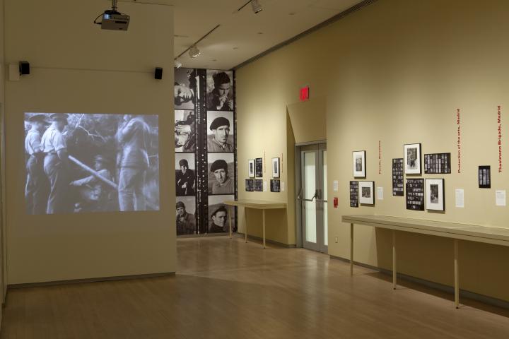 A photography exhibition. 