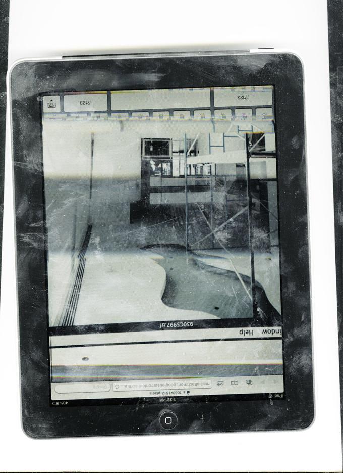 Picture of a very old ipad