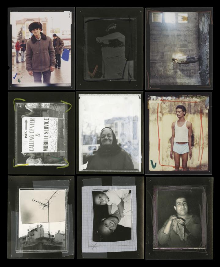 Image of various old images of people