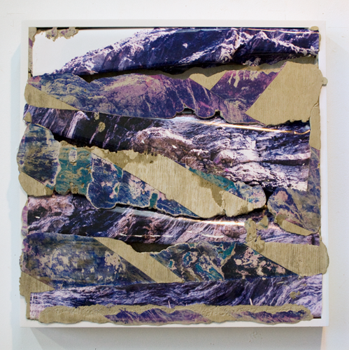 An image of abstract purple art